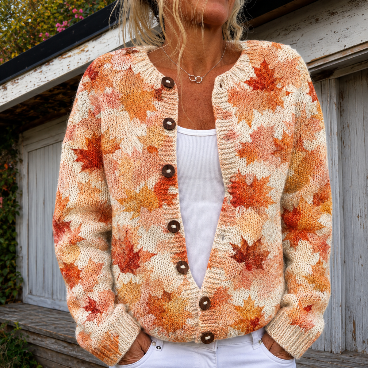 Branka - Vintage pleteni kardigan