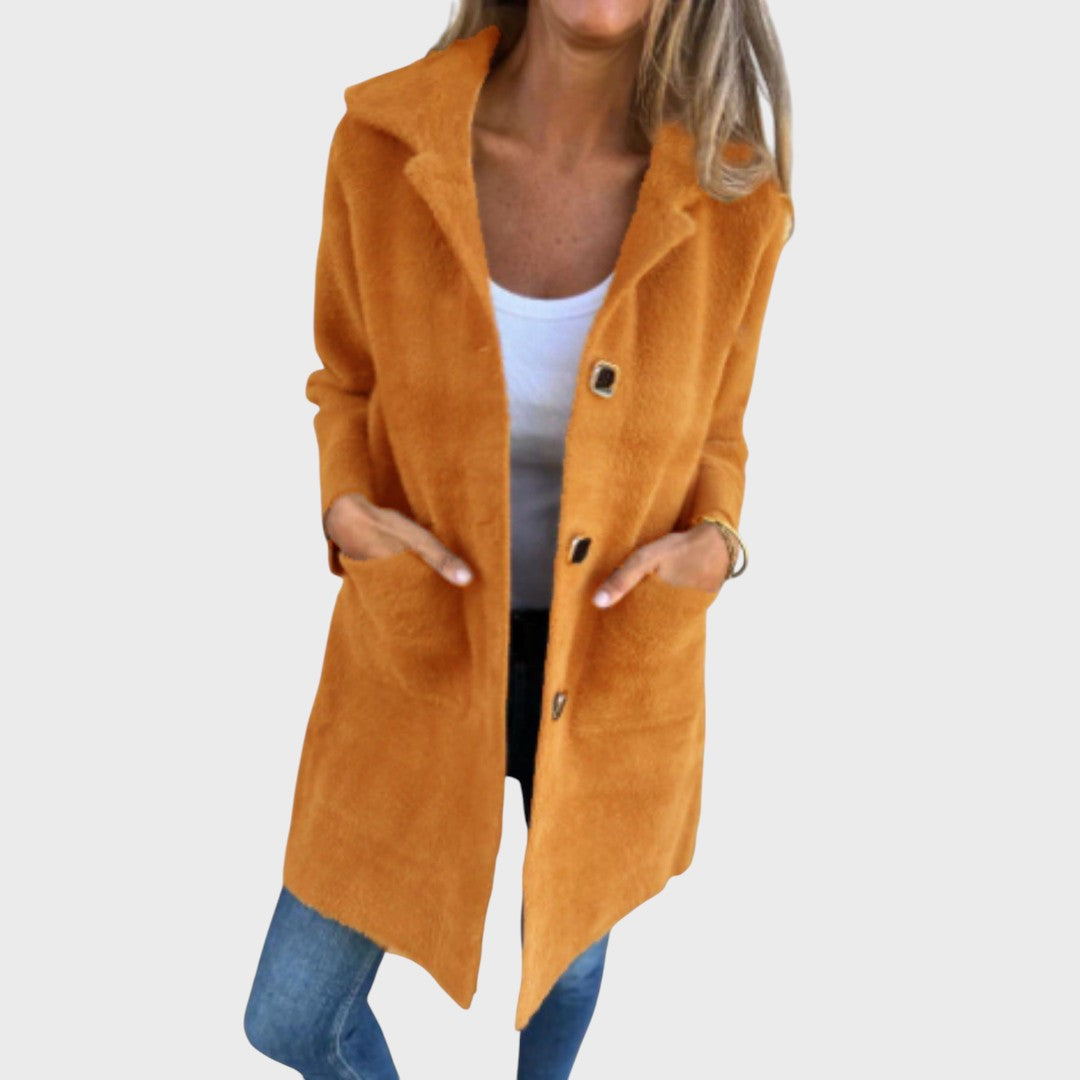 Karolína | Elegantna, Gruba Jakna