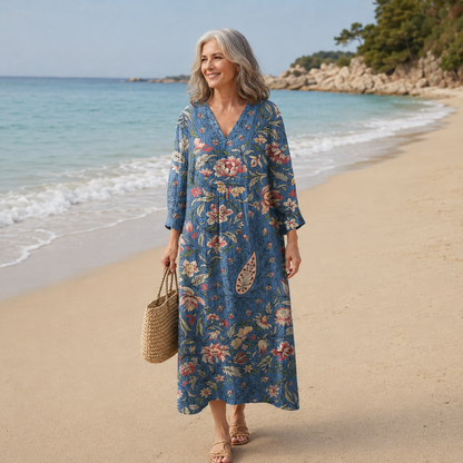Dragica – Paisley midi haljina