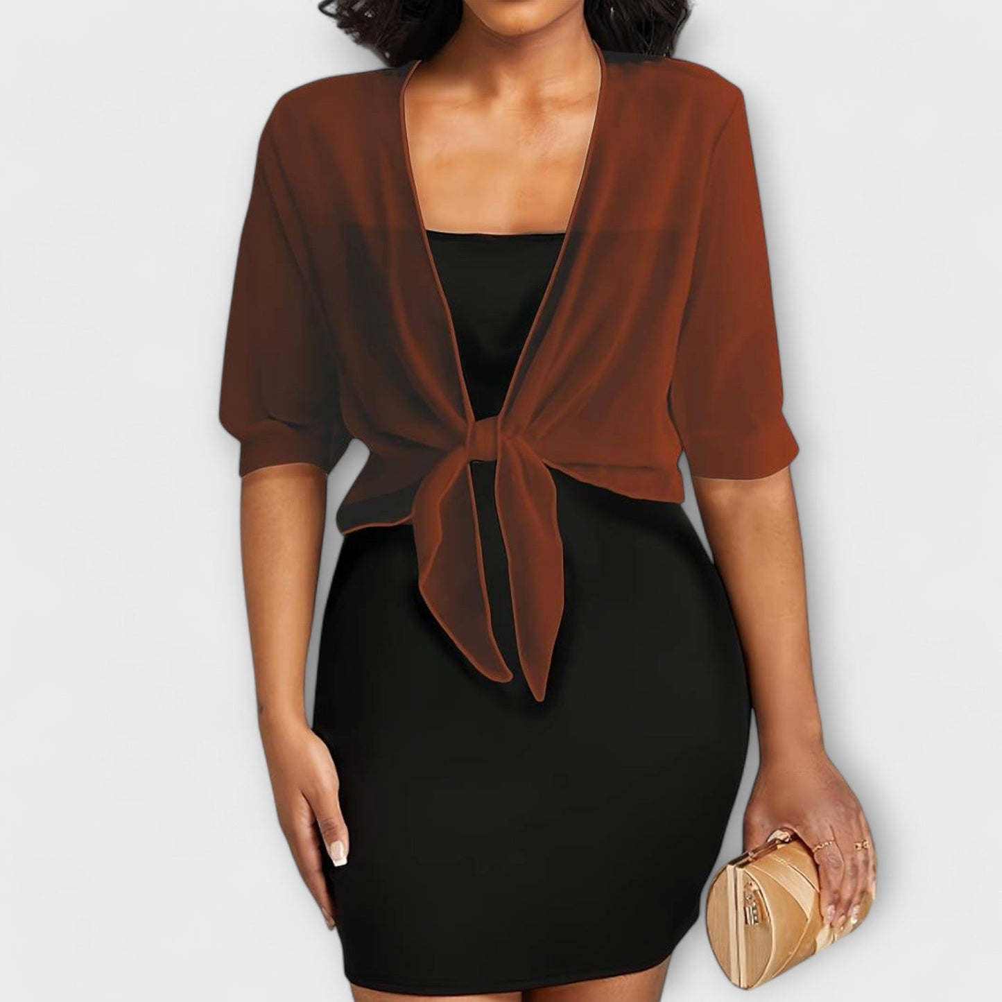 Olivia - Bluza s odprtim sprednjim delom