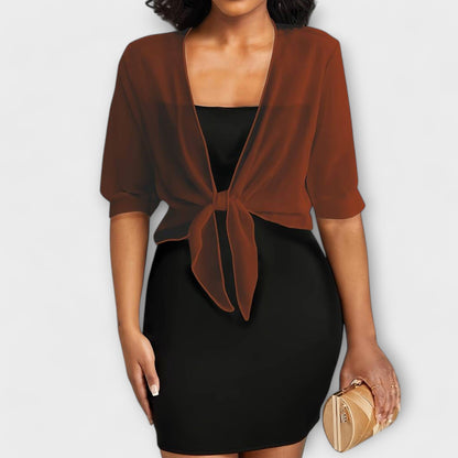 Olivia - Bluza s odprtim sprednjim delom