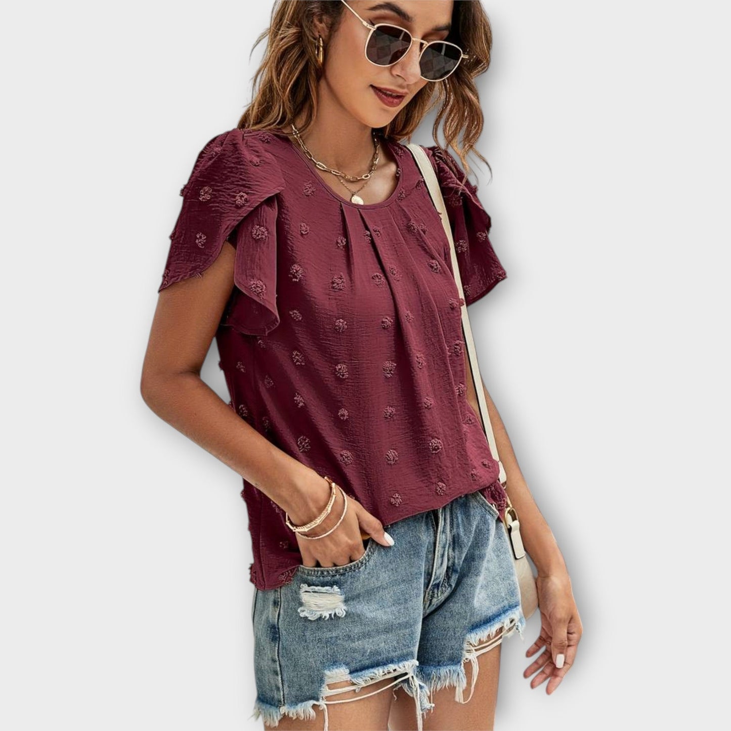 Charlotte – Savršena Bluza s Točkicama