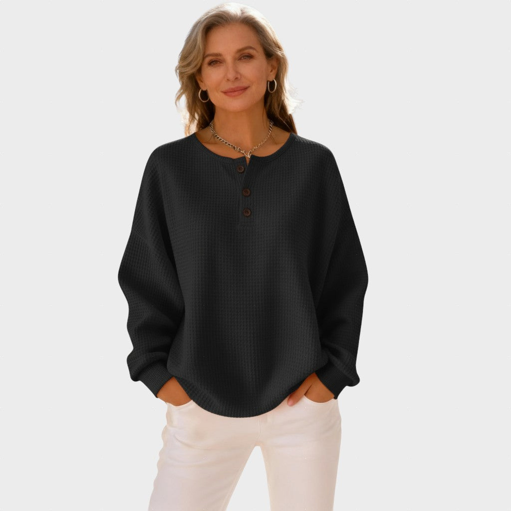 Mia – Udobna Henley Majica