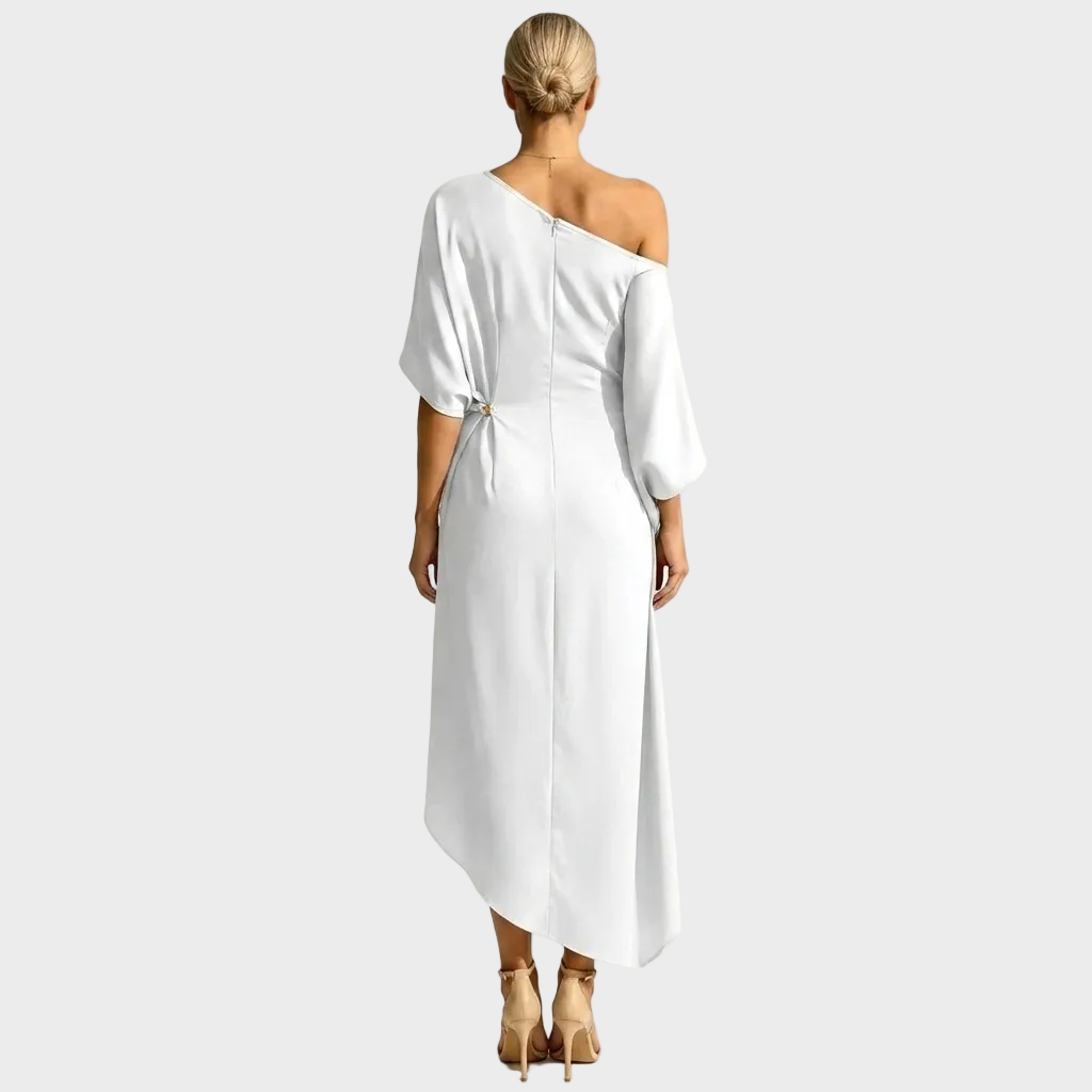 Lara – Elegantna Asimetrična Haljina
