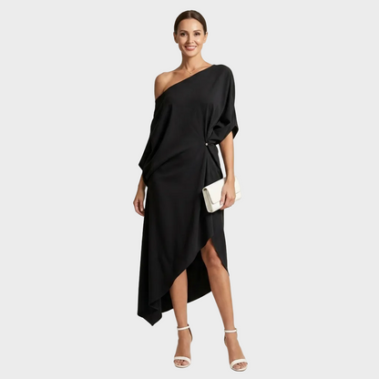 Lara – Elegantna Asimetrična Haljina
