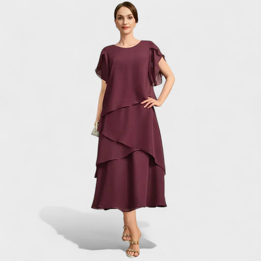 Alia - Elegantna haljina s volanima