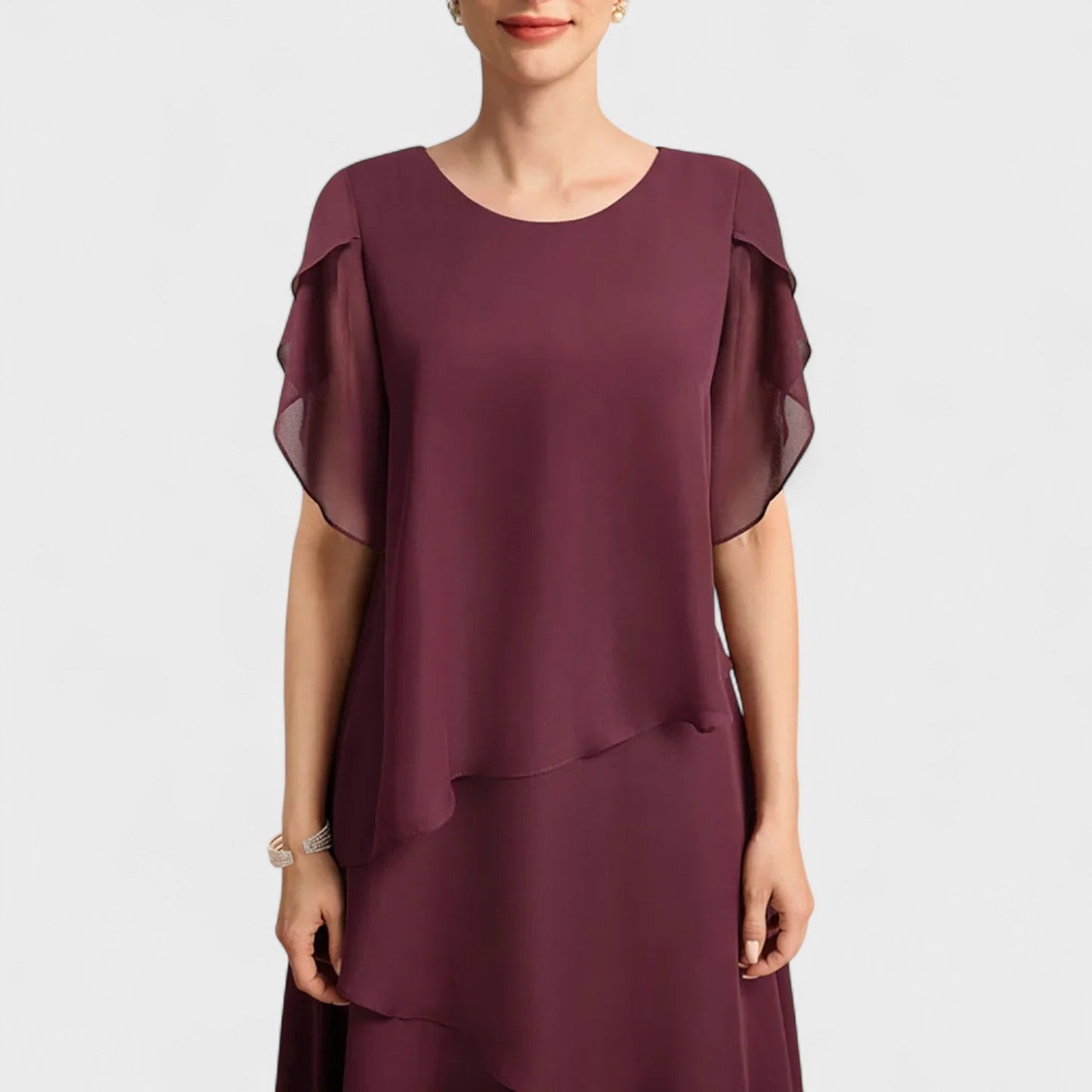Alia - Elegantna haljina s volanima