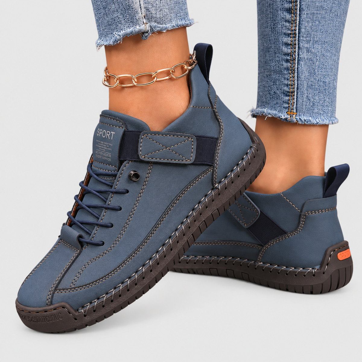 Mia orthopedic sneakers - blue