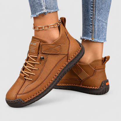 Mia orthopedic sneakers - brown