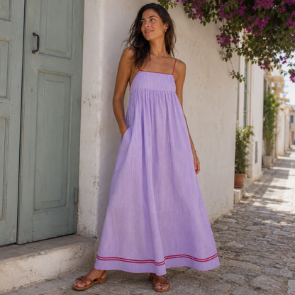 Tina – Prugasta maxi haljina