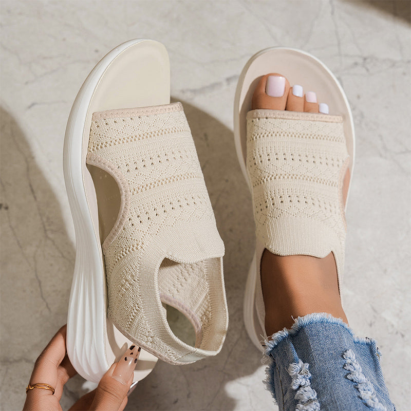 Nina – Ortopedske pletene sandale