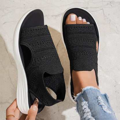 Nina – Ortopedske pletene sandale