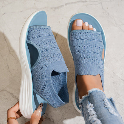 Nina – Ortopedske pletene sandale