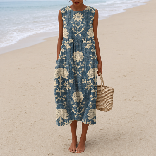 Tjaša – Boho midi haljina