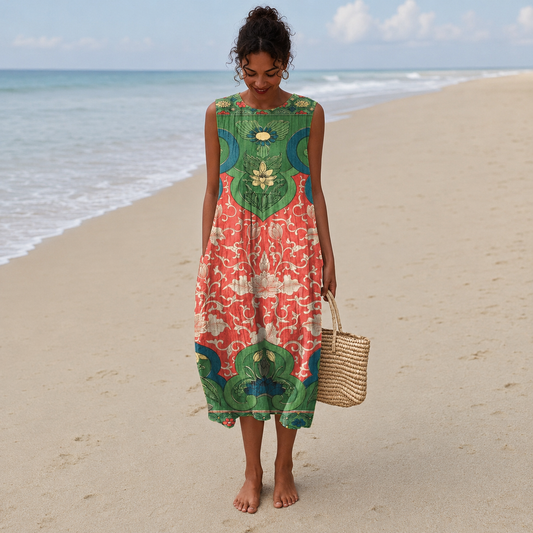 Vesna – Boho midi haljina